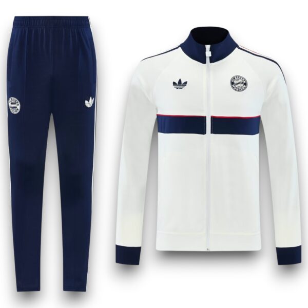 Chándal Bayer Munich 2026-2027 Retro – Cremallera