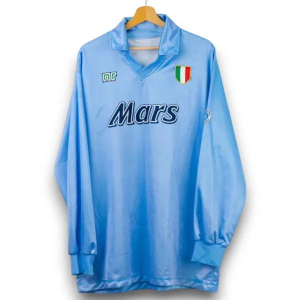 Camiseta Nápoles 1990-1991 Local Manga Larga
