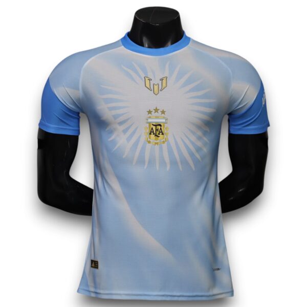 Camiseta Argentina Prepartido Edición Especial Messi – Version Pro Player